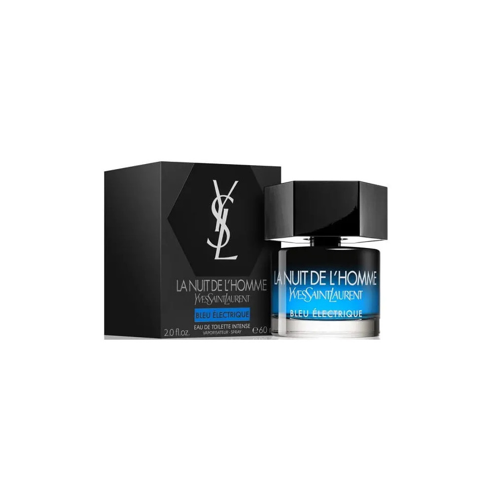 Yves Saint Laurent La Nuit De L'Homme Bleu Electrique EDT 60ml Yves Saint Laurent La Nuit De L'Homme Bleu Electrique EDT 60ml